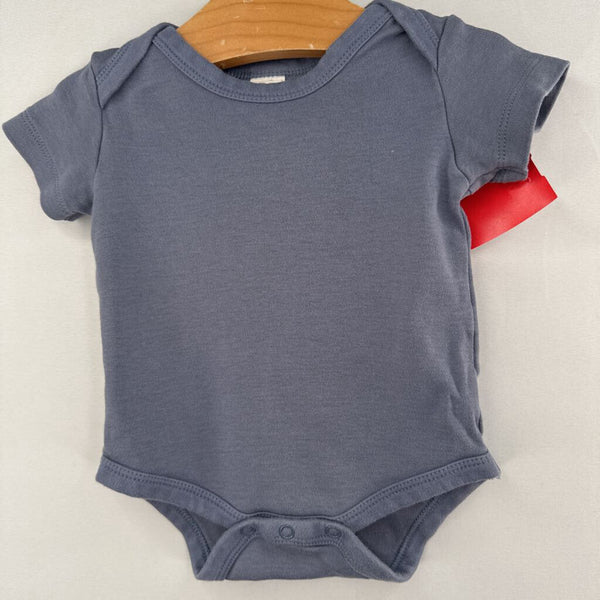 Size 3-6m: Colored Organics Pale Blue Onesie