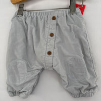 Size 3-6m: Oliver & Rain Light Blue Corduroy Cozy Pants