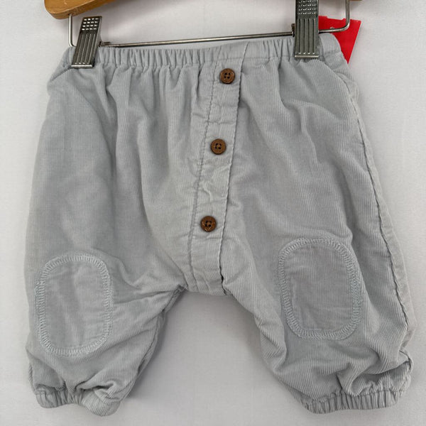 Size 3-6m: Oliver & Rain Light Blue Corduroy Cozy Pants