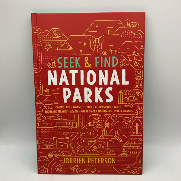 Seek & Find National Parks (hardcover)