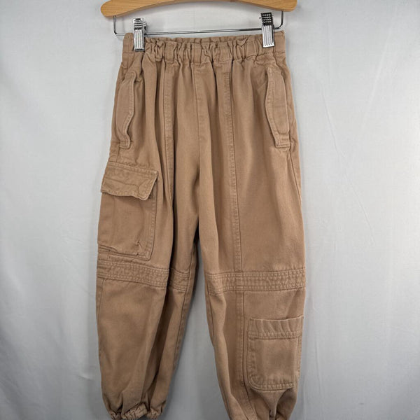 Size 5: Khaki Cargo Joggers