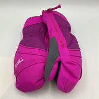 Size S: Head Two-Toned Purple Fleece Lined Mittens