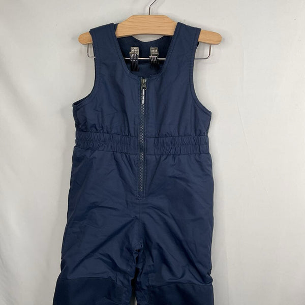 Size 4: Columbia Navy Omni-Heat Insulated Snow Bib