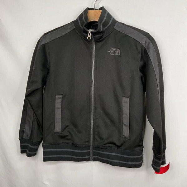 Size 7-8: The North Face Black Zip-Up Track Jacket