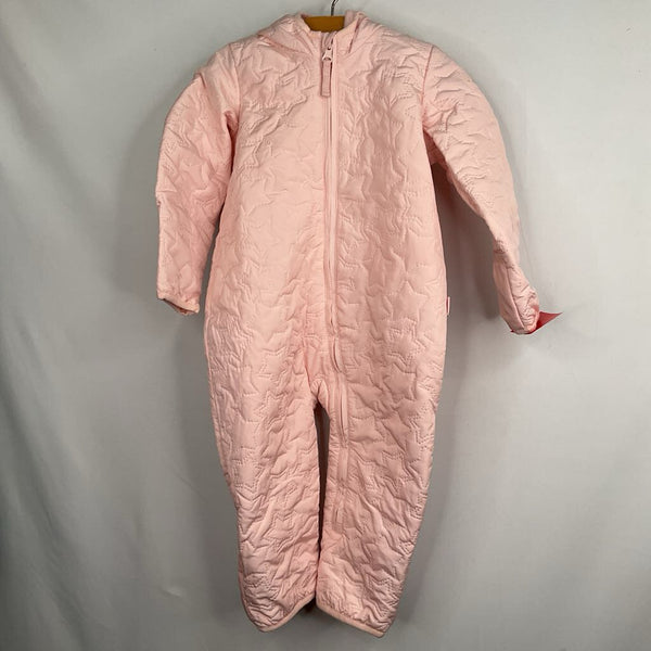 Size 6-12m: Gap Pink Star Quilted Fleece Lined Bunting