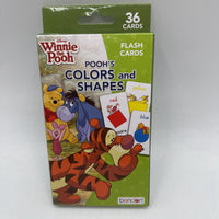 Disney Winnie the Pooh Colors and Shapes Flash Cards