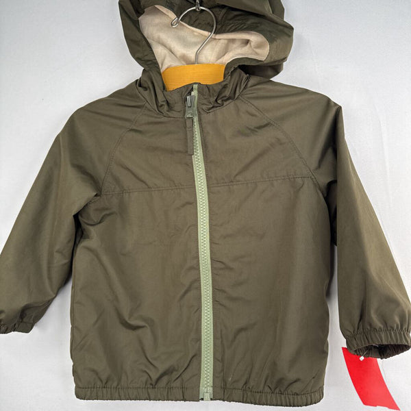 Size 18-24m: Old Navy Green Water Resistant Zip-Up Jacket