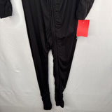 Size 18-24m: Little Sleepies Black Bamboo 1pc Zip-Up Footy PJs