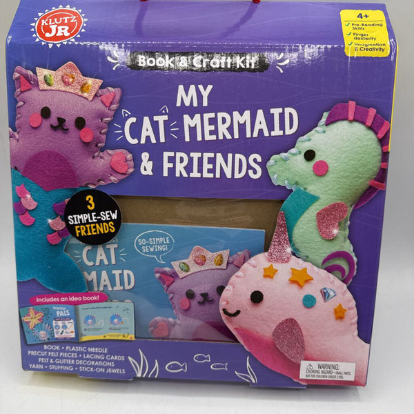 Klutz My Mernaid Cat & Friends Book & Craft Kit