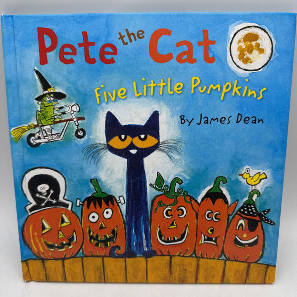 Pete the Cat: Five Little Pumpkins (hardcover)