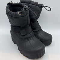 Size 12: Northside Black Velcro/Toggle Snow Boots