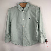 Size 4: H&M Light Blue Button-Up Shirt