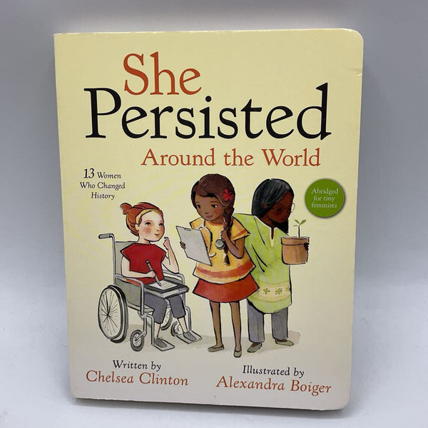 She Persisted: Around the World (board book)