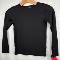 Size 8-10 (M): 32 Degrees Black Base Layer Shirt