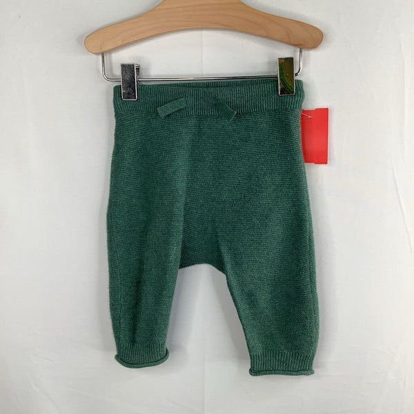 Size 3m: H&M Green Knit Cozy Pants