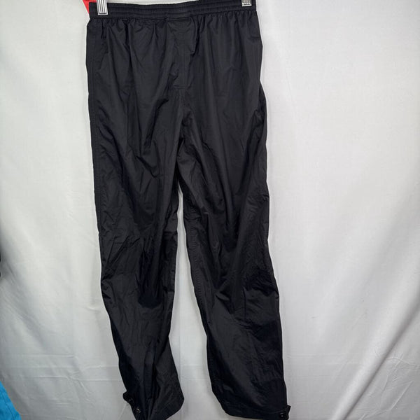 Size 8-10: Marmot Black Rain Pants