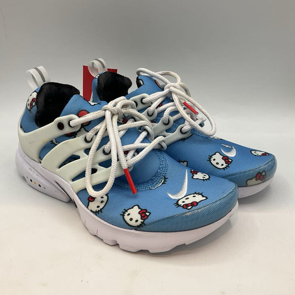 Size 2Y: Nike Blue/White/Pink Hello Kitty Lace-Up Sneakers