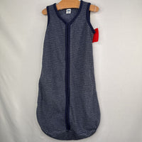 Size 6-9m: Old Navy Blue Striped Fleece Sleepsack