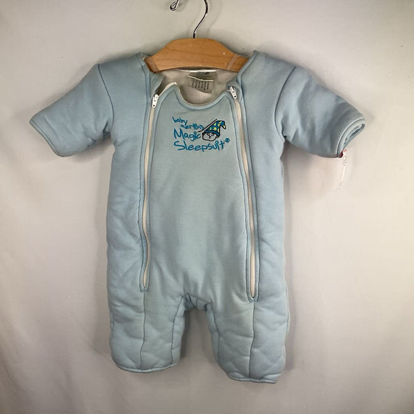 Size 6-9m: Baby Merlin's Blue Magic Sleepsuit