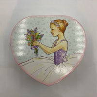 Enchantments Heart Shaped Ballet Music Box