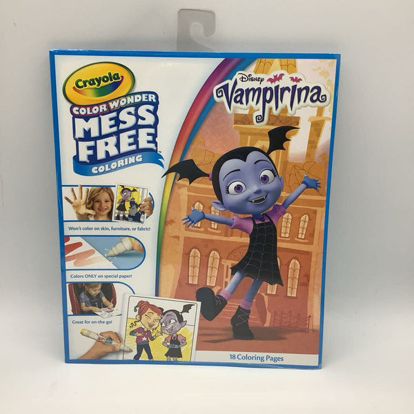 Disney Vampirina Crayola Color Wonder Mess Free Coloring Book