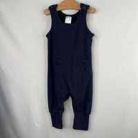 Size 12-18m (75): Hanna Andersson Navy Overalls