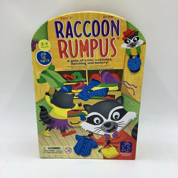 Raccoon Rumpus Game