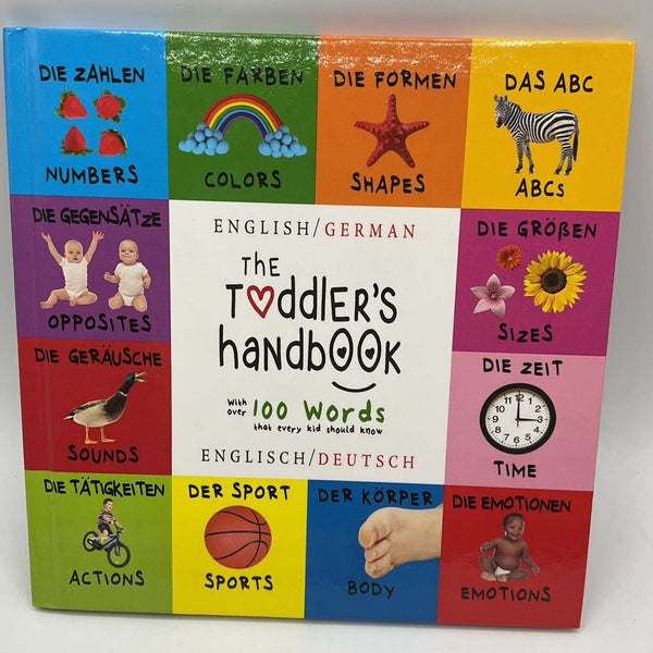 The Toddler's Handbood in English/German (hardcover)