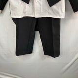 Size 6: Black/White 5pc Tuxedo