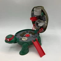 Teenage Mutant Ninja Turtles Micro Mutant Raphael's Roof Top Pet Turtle to Playset