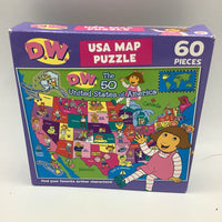 Arthur D.W. 60pc USA Map Puzzle