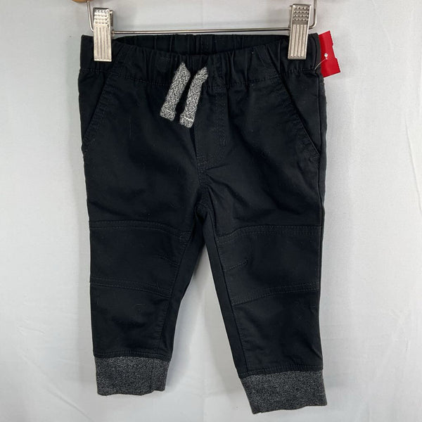 Size 12-18m: Cat & Jack Black Drawstring Pants