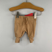 Size Preemie: Amazon Tan Cozy Pants