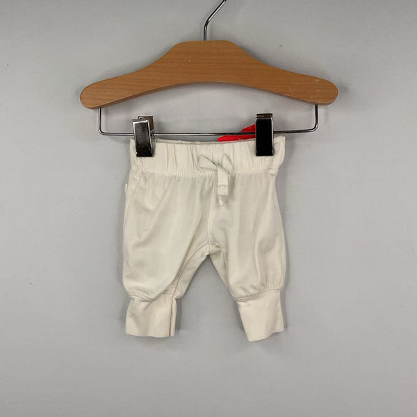 Size Preemie: Amazon White Cozy Pants