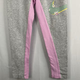 Size 8-10: Nike Grey/Green/Yellow Floral Swoop Joggers