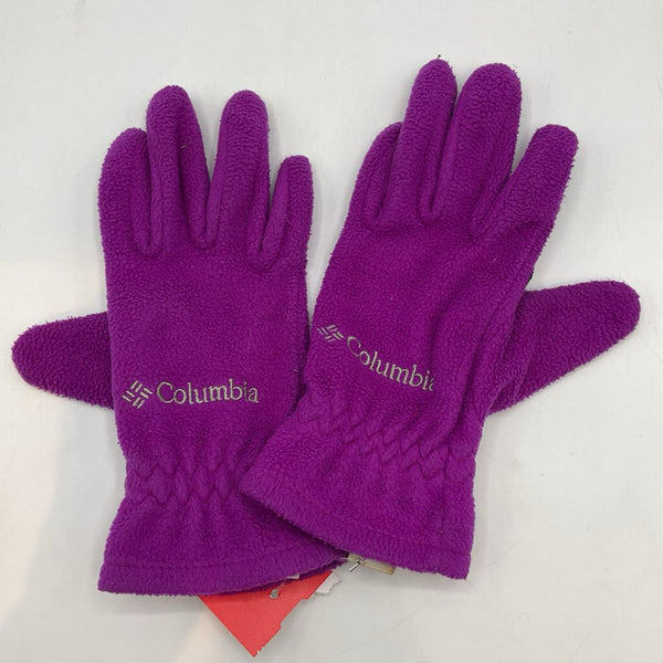 Size XS: Columbia Purple Fleece Gloves