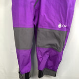 Size 2: Oaki Purple/Grey Rain Suit