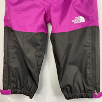 Size 3: The North Face Purple/Black Mesh Lined Rain Pants