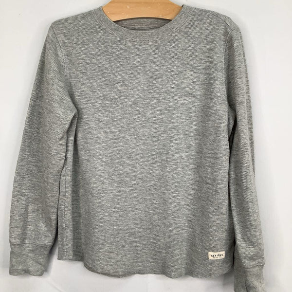 Size 6-7: Gap Grey Thermal Long Sleeve Shirt