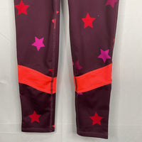 Size 8-10: Gap Purple/Red Stars Athletic Leggings