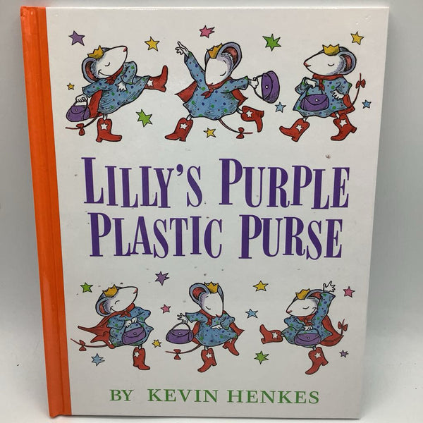 Lilly's Purple Plastic Purse (hardcover)