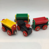 4pc Vintage Brio Train Cars