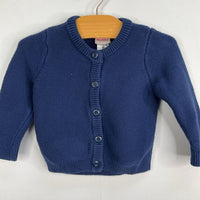 Size 18-24m (80): Hanna Andersson Navy Button-Up Cardigan