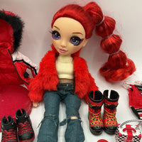 Rainbow High Ruby Fashion Doll/Winter Accessories