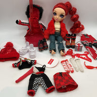 Rainbow High Ruby Fashion Doll/Winter Accessories