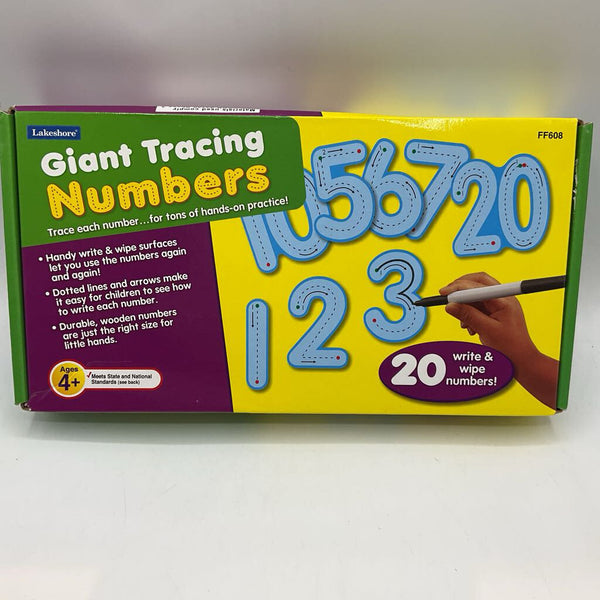 Lakeshore Giant Tracing Numbers