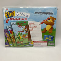 Lakeshore Find & Write Alphabet Cards