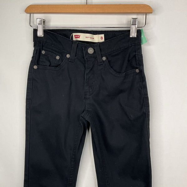 Size 8: Levi's Black Adjustable Waist Pants