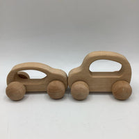 2pc Wooden Cars