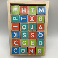 Melissa & Doug Alphabet & Animals Cube Puzzle